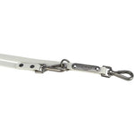 Trixie Citystyle Hondenriem Verstelbaar Pvc Lichtgrijs