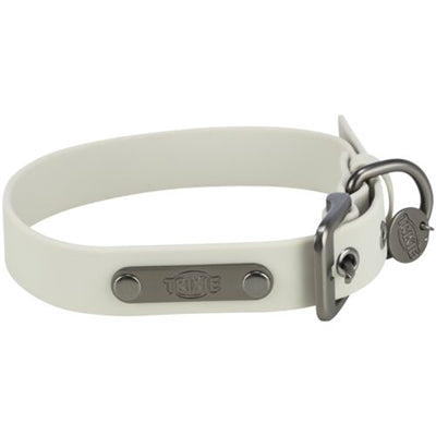 Trixie Citystyle Halsband Hond Pvc Lichtgrijs