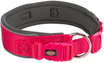 Trixie Premium Halsband Hond Extra Breed Fuchsia / Grafiet Grijs