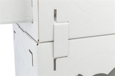 Trixie Kattenmeubel Casa Cara Karton Wit