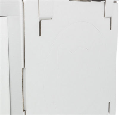 Trixie Kattenmeubel Casa Cara Karton Wit