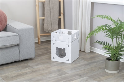 Trixie Kattenmeubel Casa Cara Karton Wit