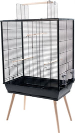 Zolux Vogelkooi Neo Jili Xl Zwart 81X48X132 Cm