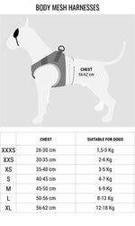 Morso Hondentuig Body Mesh Gerecycled Sweet Tweet Roze