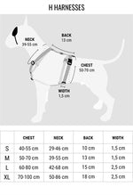 Morso Hondentuig H-Tuig Gerecycled Pureness Zwart