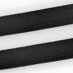 Morso Half Slip Halsband Hond Soft Rope Gerecycled Black Zwart