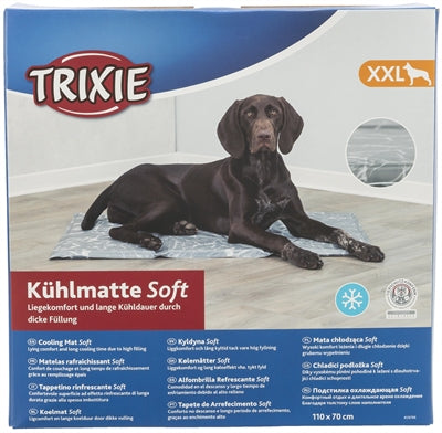 Trixie Koelmat Soft Grijs 110X70 Cm