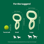 Earth Rated Tug Toy Rubber 28X14X14 Cm