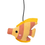 Trixie Kattenhengel Vis Kunststof / Pluche 46 Cm