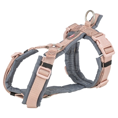 Trixie Hondentuig Premium Trekking Blush Roze / Grafiet Grijs 62-74X2,5 Cm