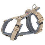 Trixie Hondentuig Premium Trekking Zand Taupe / Grafiet Grijs 62-74X2,5 Cm