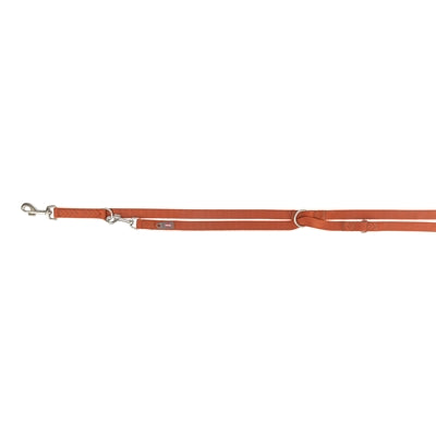 Trixie Hondenriem Premium Verstelbaar Roest Bruin 200X1,5 Cm