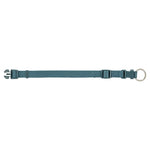 Trixie Halsband Hond Premium Petrol Blauw 22-35X1 Cm