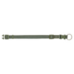 Trixie Halsband Hond Premium Olijfgroen 22-35X1 Cm
