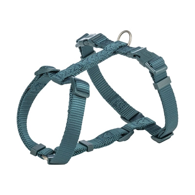 Trixie Hondentuig Premium H-Tuig Petrol Blauw 52-75X2 Cm