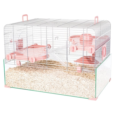 Zolux Knaagdierkooi Panas Roze 52X35X29 Cm