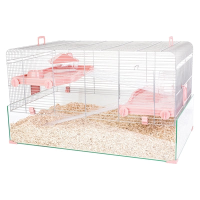Zolux Knaagdierkooi Panas Roze 52X35X29 Cm