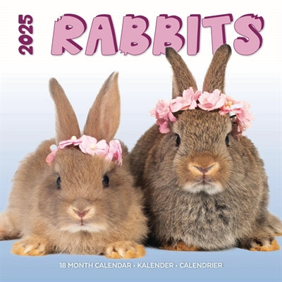 Merkloos Kalender Rabbits Studio 2025