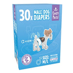 Easypets Hondenluiers Reu S/M 30 St