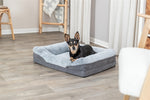 Trixie Vital Hondenmand Lino Hoekig Grijs / Lichtgrijs 70X55 Cm