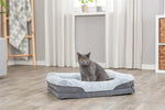 Trixie Vital Hondenmand Lino Hoekig Grijs / Lichtgrijs 70X55 Cm