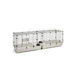 Savic Clubix 200 Knaagdierkooi Zwart / Lichtgrijs 200X50X63,5 Cm