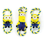 Minions Pluche Bob / Stuart / Kevin Aan Flostouw 28 Cm