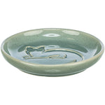 Trixie Voerbak Kat Katrelief Keramiek Blauw 14,5 Cm 150 Ml