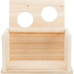 Trixie Zandbad Hamster / Gerbil Onbehandeld Hout 28X15X15 Cm