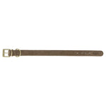 Trixie Halsband Hond Pure Leer Bruin Xs-S 27-34X2,5 Cm