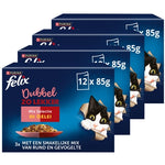 Felix Dubbel Zo Lekker Mix Selectie In Gelei 4X12X85 Gr