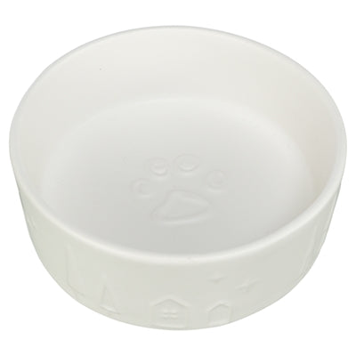 Trixie Voerbak Hond Keramiek Wit 12 Cm 300 Ml