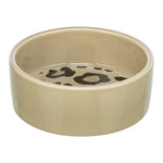 Trixie Voerbak / Drinkbak Leo Kat Keramiek Panterprint Assorti 12 Cm 300 Ml