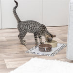 Trixie Voerbak / Drinkbak Leo Kat Keramiek Panterprint Assorti 12 Cm 300 Ml