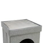 Trixie Kattenmand / Kattenhuis Kimy Soft 2 Verdiepingen Lichtgrijs 76X37X72Cm
