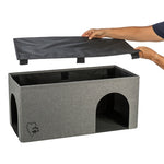 Trixie Kattenmand / Kattenhuis Kimy Soft 2 Verdiepingen Lichtgrijs 76X37X72Cm