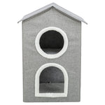 Trixie Kattenmand / Kattenhuis Nora Soft 2 Verdriepingen Lichtgrijs 47X47X67 Cm