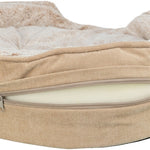 Trixie Vital Hondenmand Lino Soft Ovaal Beige / Creme 60X45 Cm
