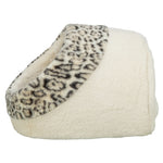 Trixie Kattenmand Iglo LeoSoft Pluche Creme / Panterprint 35X41X26 Cm