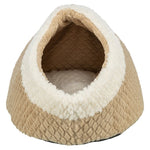 Trixie Kattenmand Iglo Kaline Mio Lichtbruin / Creme 35X41X26 Cm