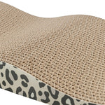 Trixie Krabplank Leo Karton Panterprint Met Kattenkruid / Catnip 44X25X6 Cm 2 St