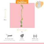 Happy Pet Tabby Patch Erwten Bungee 80X7X2 Cm