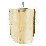 Back Zoo Nature Wood Slice Perch Ca. 10X7,5X3 Cm