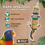 Back Zoo Nature Flower Tower Ca. 45X7X7 Cm