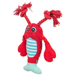 Trixie Kreeft Met Flostouw Rood 34X17X10,5 Cm