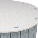 Trixie Speelbox Mara Ovaal Vilt Zand / Grijs 66X46X62 Cm