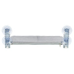 Trixie Hangmat Voor Aan Raam Opvouwbaar Pluche / Mesh Wit / Grijs 58X34 Cm
