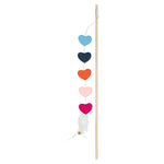 Trixie Kattenhengel Hartjes Met Catnip Vilt / Hout 48 Cm
