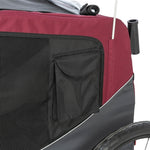 Trixie Hondenfietskat Grijs / Rood 76/136X66X74 Cm
