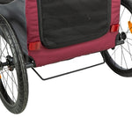 Trixie Hondenfietskat Grijs / Rood 76/136X66X74 Cm